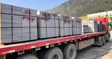 茂名 芝麻灰地铺石出货日常