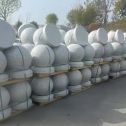 茂名 白麻花岗岩石材圆球，石球，挡车球，隔离球，景观石球，风水球等
