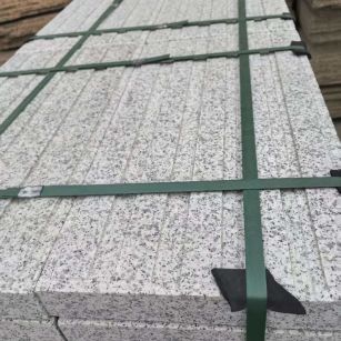 茂名 白麻花岗岩直行盲道石，盲条，地铺石