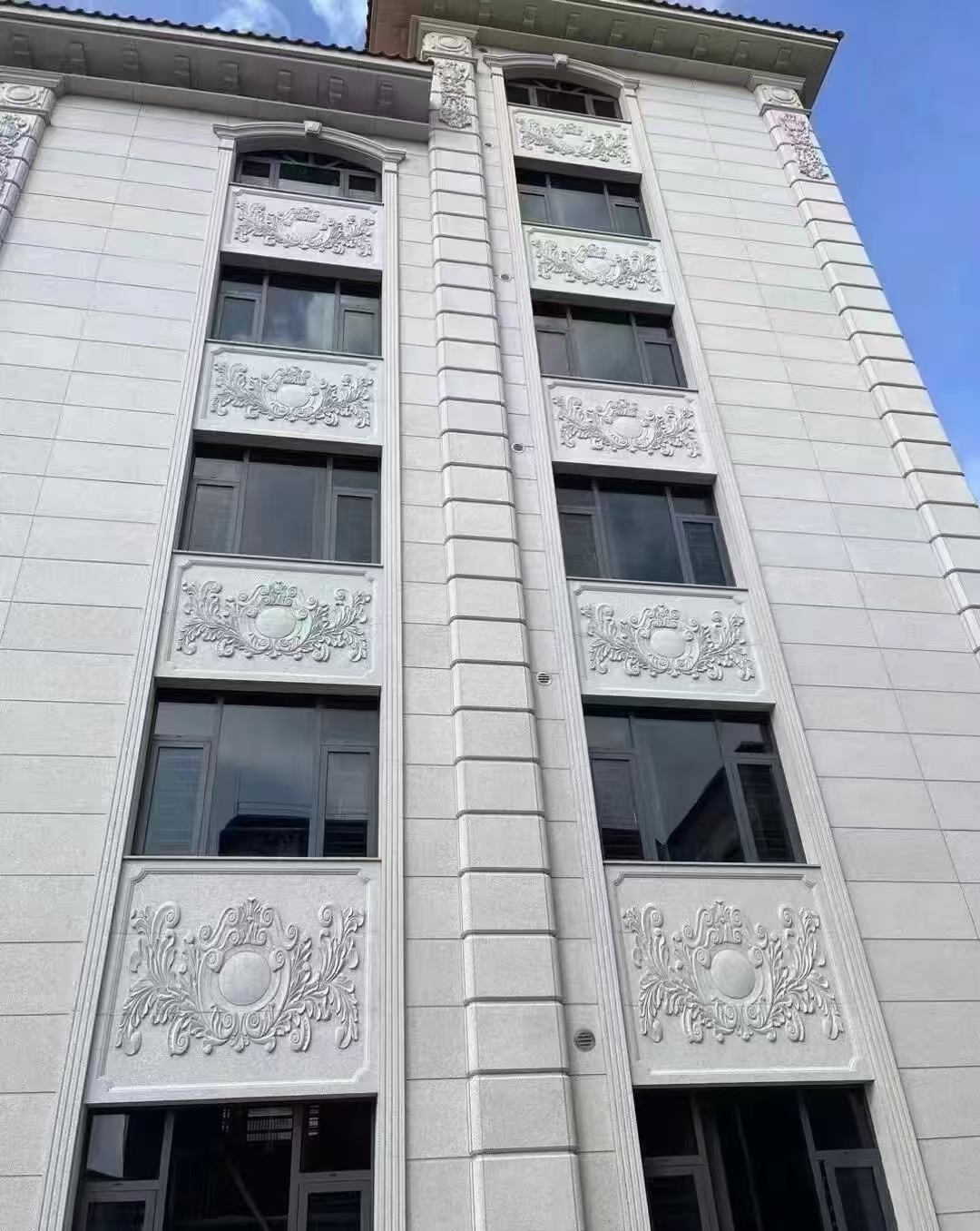 茂名 白麻荔枝面花岗岩别墅外墙干挂