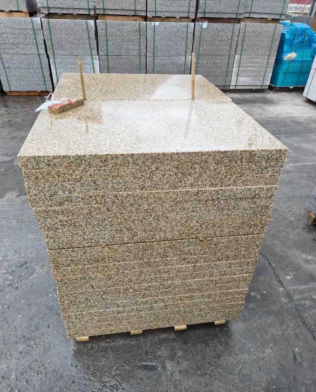 茂名 湖北黄金麻花岗岩石材荔枝面外墙石材