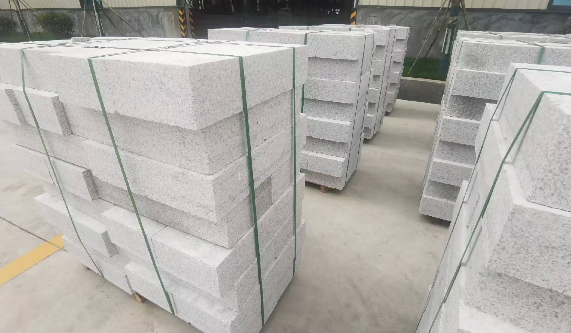 茂名 白麻花岗岩路沿石，立缘石，平缘石，路牙石，道牙石，马路牙子等