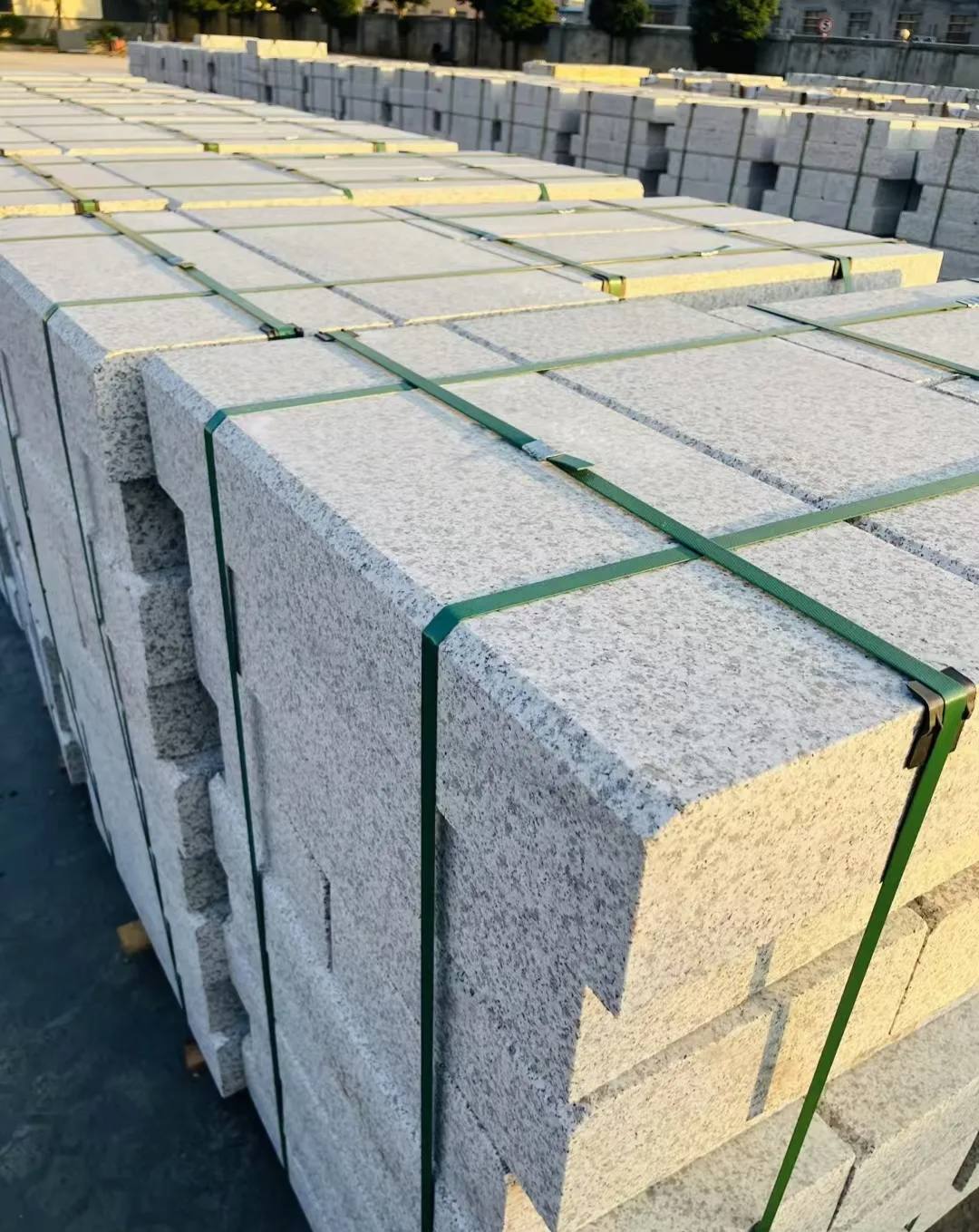 茂名 白麻花岗岩路沿石，马路牙子，路缘石，平石，立缘石等